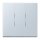 Jung LC993BF209 Wippe für 3-fach Schalter LC32023 Outremer Pale Les Couleurs® Le Corbusier