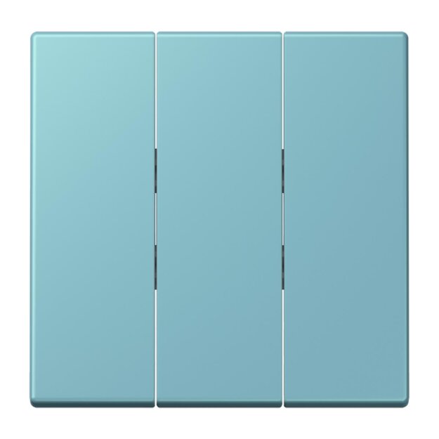 Jung LC993BF213 Wippe für 3-fach Schalter LC32032 Céruléen Moyen Les Couleurs® Le Corbusier