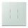 Jung LC993BF215 Wippe für 3-fach Schalter LC32034 Céruléen Pale Les Couleurs® Le Corbusier