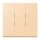 Jung LC993BF223 Wippe für 3-fach Schalter LC32060 Ocre Les Couleurs® Le Corbusier