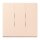 Jung LC993BF226 Wippe für 3-fach Schalter LC32082 Orange Pâle Les Couleurs® Le Corbusier