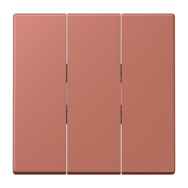 Jung LC993BF236 Wippe für 3-fach Schalter LC32121 Terre Sienne Brique Les Couleurs® Le Corbusier