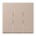 Jung LC993BF240 Wippe für 3-fach Schalter LC32131 Ombre Brûlée Claire Les Couleurs® Le Corbusier