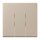 Jung LC993BF243 Wippe für 3-fach Schalter LC32142 Ombre Naturelle Claire Les Couleurs® Le Corbusier