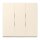 Jung LC993BF245 Wippe für 3-fach Schalter LC4320B Blanc Ivoire Les Couleurs® Le Corbusier