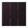 Jung LC993BF248 Wippe für 3-fach Schalter LC4320E Noir DIvoire Les Couleurs® Le Corbusier