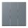 Jung LC993BF251 Wippe für 3-fach Schalter LC4320H Gris 59 Les Couleurs® Le Corbusier