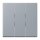 Jung LC993BF257 Wippe für 3-fach Schalter LC4320O Gris Clair 59 Les Couleurs® Le Corbusier