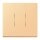 Jung LC993BF258 Wippe für 3-fach Schalter LC4320P Terre Sienne Claire 59 Les Couleurs® Le Corbusier