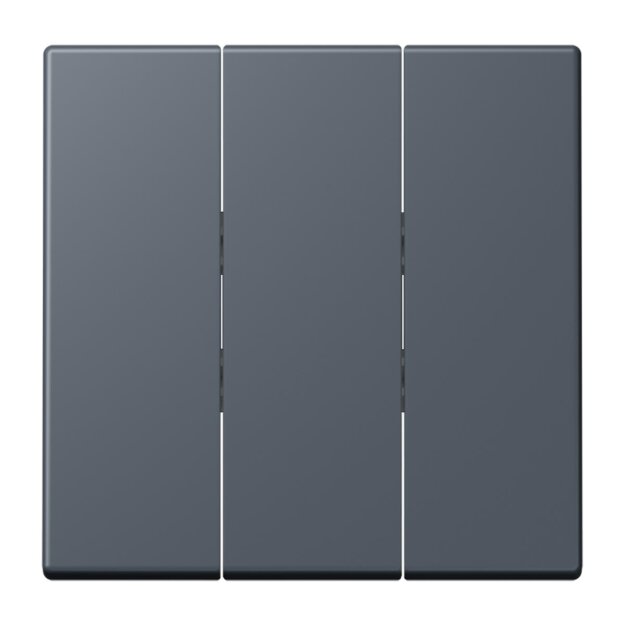 Jung LC993BF262 Wippe für 3-fach Schalter LC4320U Gris Fonce 59 Les Couleurs® Le Corbusier