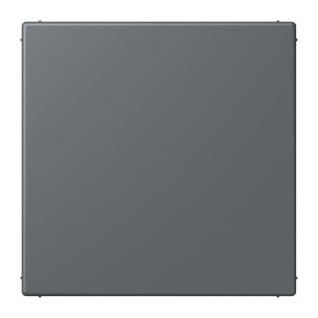 Jung LC994B202 Blind-Abdeckung (gerastet) LC32010 (Thermoplast lackiert) Gris Foncé 31 Les Couleurs® Le Corbusier