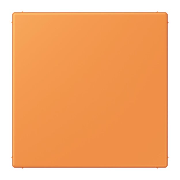 Jung LC994B225 Blind-Abdeckung (gerastet) LC32081 (Thermoplast lackiert) Orange Clair Les Couleurs® Le Corbusier