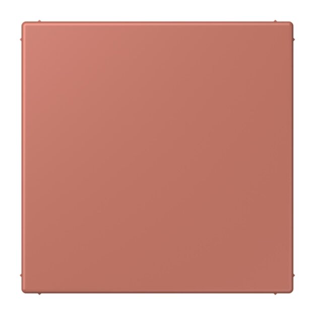 Jung LC994B236 Blind-Abdeckung (gerastet) LC32121 (Thermoplast lackiert) Terre Sienne Brique Les Couleurs® Le Corbusier