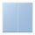 Jung LC995207 Wippe 2-fach LC32021 (Duroplast lackiert) Outremer Moyen Les Couleurs® Le Corbusier