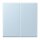 Jung LC995208 Wippe 2-fach LC32022 (Duroplast lackiert) Outremerclair Les Couleurs® Le Corbusier