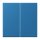 Jung LC995211 Wippe 2-fach LC32030 (Duroplast lackiert) Bleu Céruléen 31 Les Couleurs® Le Corbusier