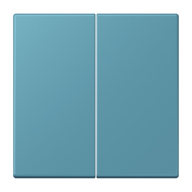 Jung LC995212 Wippe 2-fach LC32031 (Duroplast lackiert) Céruléen Vif Les Couleurs® Le Corbusier