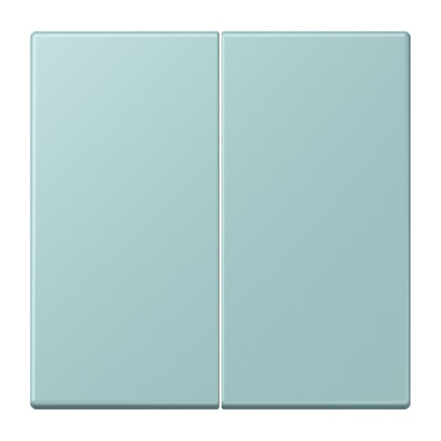 Jung LC995214 Wippe 2-fach LC32033 (Duroplast lackiert) Céruléen Clair Les Couleurs® Le Corbusier