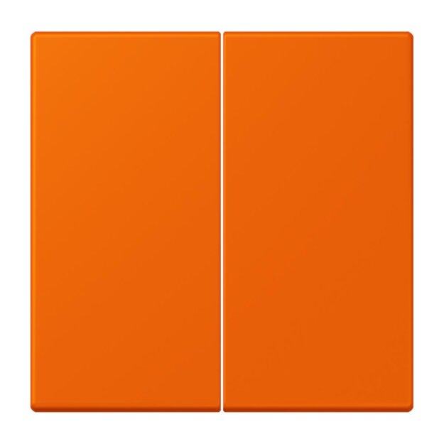 Jung LC995224 Wippe 2-fach LC32080 (Duroplast lackiert) Orange Les Couleurs® Le Corbusier