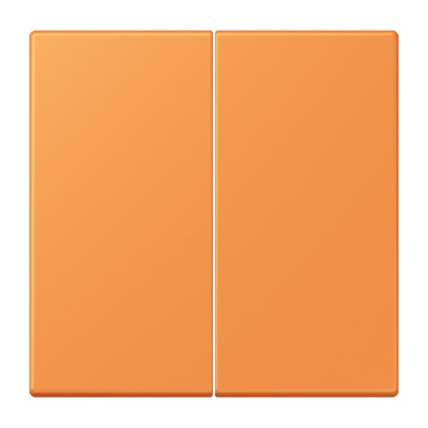 Jung LC995225 Wippe 2-fach LC32081 (Duroplast lackiert) Orange Clair Les Couleurs® Le Corbusier