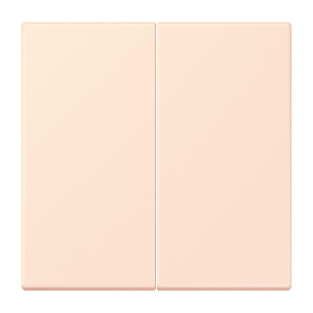 Jung LC995226 Wippe 2-fach LC32082 (Duroplast lackiert) Orange Pâle Les Couleurs® Le Corbusier