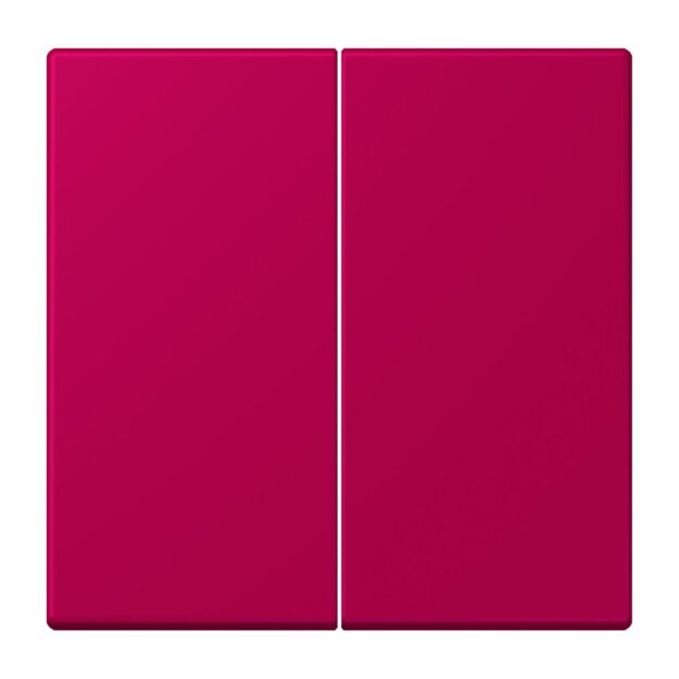 Jung LC995230 Wippe 2-fach LC32101 (Duroplast lackiert) Rouge Rubia Les Couleurs® Le Corbusier