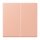 Jung LC995231 Wippe 2-fach LC32102 (Duroplast lackiert) Rose Clair Les Couleurs® Le Corbusier