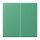 Jung LC995250 Wippe 2-fach LC4320G (Duroplast lackiert) Vert 59 Les Couleurs® Le Corbusier