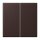 Jung LC995252 Wippe 2-fach LC4320J (Duroplast lackiert) Terre D’Ombre Brûlée 59 Les Couleurs® Le Corbusier