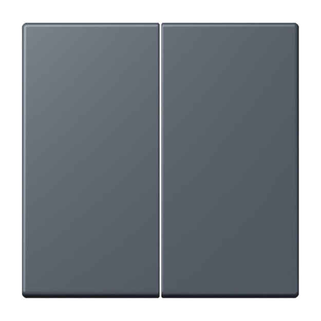 Jung LC995262 Wippe 2-fach LC4320U (Duroplast lackiert) Gris Fonce 59 Les Couleurs® Le Corbusier