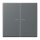 Jung LC995KO5202 Wippe für Serienschalter KO LC32010 Gris Foncé 31 Les Couleurs® Le Corbusier