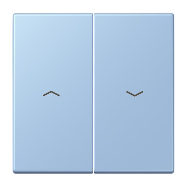 Jung LC995P207 Wippe 2-fach mit Pfeilsymbolen LC320 (Duroplast lackiert) Outremer Moyen Les Couleurs® Le Corbusier