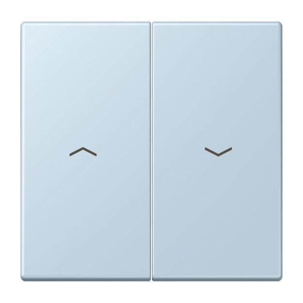 Jung LC995P208 Wippe 2-fach mit Pfeilsymbolen LC320 (Duroplast lackiert) Outremerclair Les Couleurs® Le Corbusier