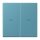 Jung LC995P212 Wippe 2-fach mit Pfeilsymbolen LC320 (Duroplast lackiert) Céruléen Vif Les Couleurs® Le Corbusier