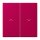 Jung LC995P230 Wippe 2-fach mit Pfeilsymbolen LC321 (Duroplast lackiert) Rouge Rubia Les Couleurs® Le Corbusier