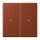 Jung LC995P247 Wippe 2-fach mit Pfeilsymbolen LC432 (Duroplast lackiert) Terre Sienne Brûlée 59 Les Couleurs® Le Corbusier