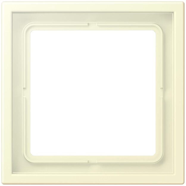 Jung LCZ981BF201 Rahmen 1-fach LC32001 (Thermoplast lackiert) Blanc Les Couleurs® Le Corbusier