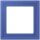 Jung LCZ981BF206 Rahmen 1-fach LC32020 (Thermoplast lackiert) Bleu Outremer 31 Les Couleurs® Le Corbusier