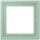 Jung LCZ981BF217 Rahmen 1-fach LC32041 (Thermoplast lackiert) Vert Anglais Clair Les Couleurs® Le Corbusier