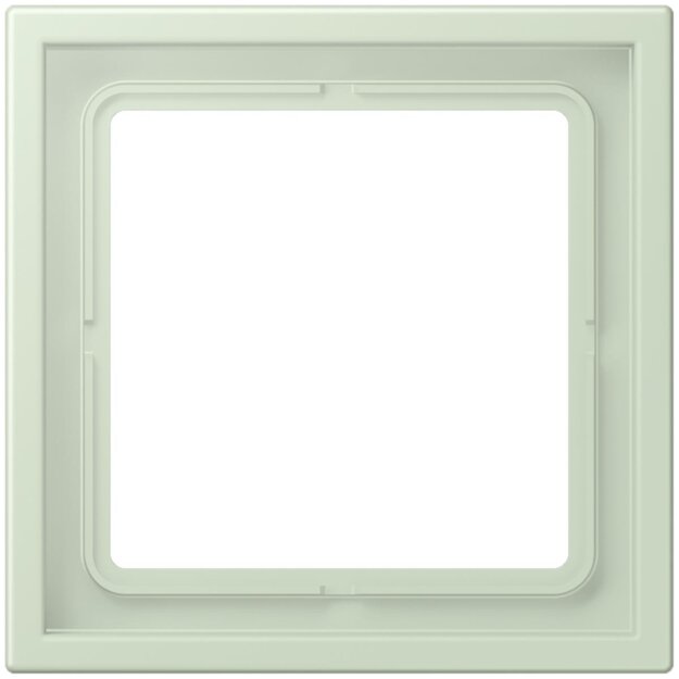 Jung LCZ981BF218 Rahmen 1-fach LC32042 (Thermoplast lackiert) Vert Anglâis Pale Les Couleurs® Le Corbusier