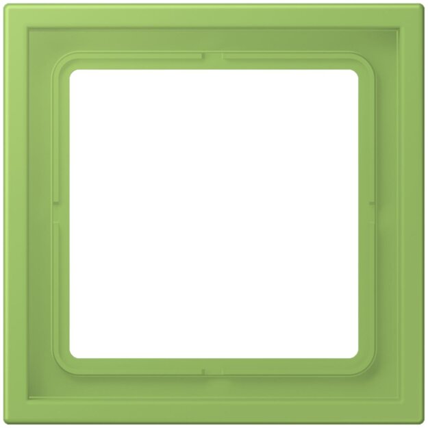 Jung LCZ981BF220 Rahmen 1-fach LC32051 (Thermoplast lackiert) Vert 31 Les Couleurs® Le Corbusier
