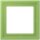 Jung LCZ981BF220 Rahmen 1-fach LC32051 (Thermoplast lackiert) Vert 31 Les Couleurs® Le Corbusier