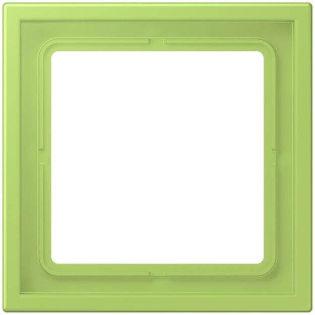 Jung LCZ981BF221 Rahmen 1-fach LC32052 (Thermoplast lackiert) Vert Clair Les Couleurs® Le Corbusier
