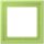 Jung LCZ981BF221 Rahmen 1-fach LC32052 (Thermoplast lackiert) Vert Clair Les Couleurs® Le Corbusier