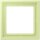 Jung LCZ981BF222 Rahmen 1-fach LC32053 (Thermoplast lackiert) Vert Jaune Clair Les Couleurs® Le Corbusier