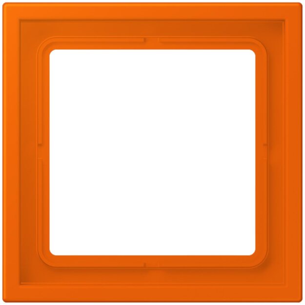 Jung LCZ981BF224 Rahmen 1-fach LC32080 (Thermoplast lackiert) Orange Les Couleurs® Le Corbusier