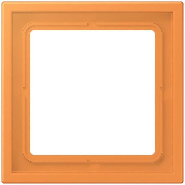 Jung LCZ981BF225 Rahmen 1-fach LC32081 (Thermoplast lackiert) Orange Clair Les Couleurs® Le Corbusier