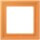 Jung LCZ981BF225 Rahmen 1-fach LC32081 (Thermoplast lackiert) Orange Clair Les Couleurs® Le Corbusier