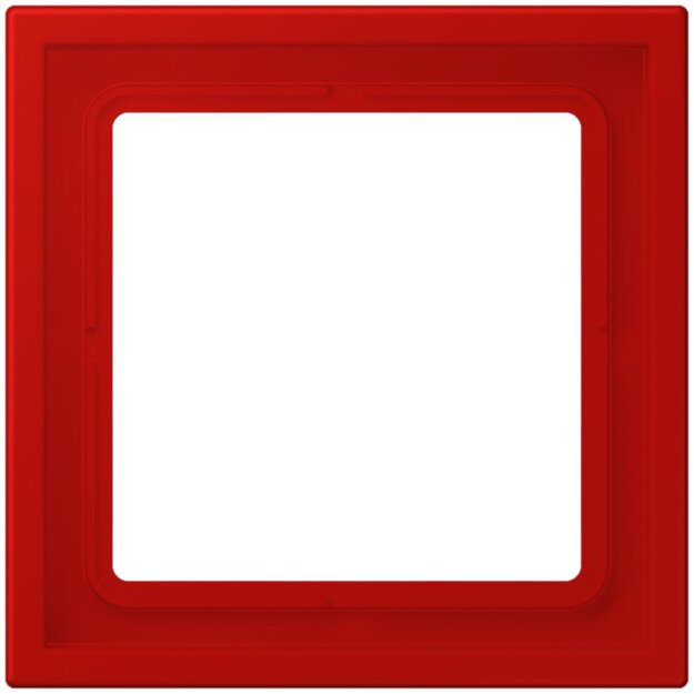 Jung LCZ981BF227 Rahmen 1-fach LC32090 (Thermoplast lackiert) Rouge Vermillon 31 Les Couleurs® Le Corbusier