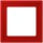 Jung LCZ981BF227 Rahmen 1-fach LC32090 (Thermoplast lackiert) Rouge Vermillon 31 Les Couleurs® Le Corbusier